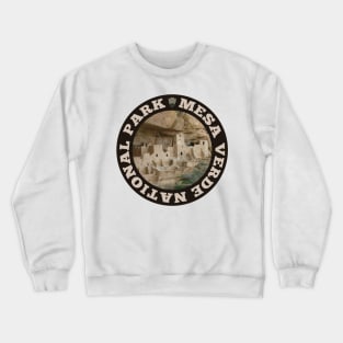 Mesa Verde National Park circle Crewneck Sweatshirt